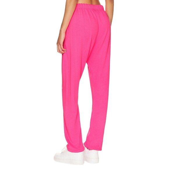 Lauren Moshi Womens Chantra Jogger in Neon Pink Small New Sweatspants - Picture 2 of 10